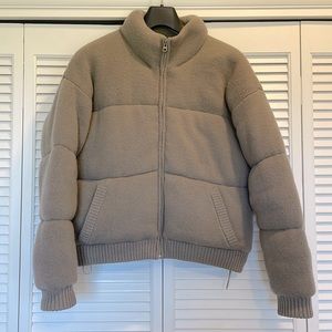 Naadam XS Merino Cashmere Puffer Taupe